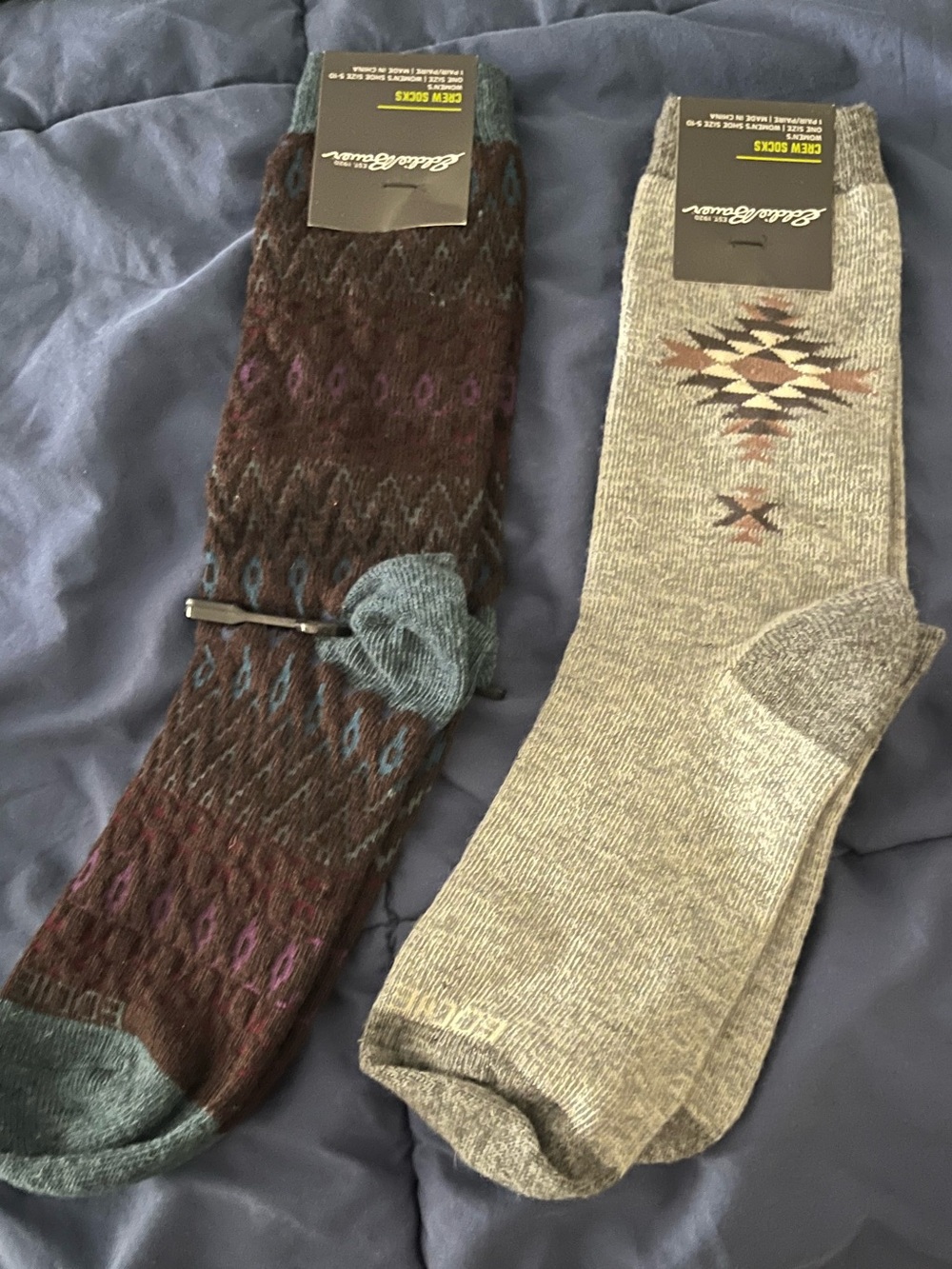 Eddie Bauer lot 2 pairs women’s socks